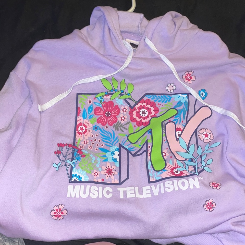 Mtv purple hoodie